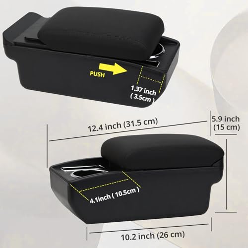 Compatible with Suzuki Swift Armrest 2008 (Swift 2008-2023 / Style 7)