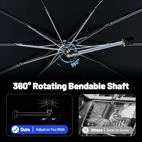 Car Windshield Sun Shade Umbrella for Toyota Sienna 2021 (For Toyota Sienna 2021-2026)