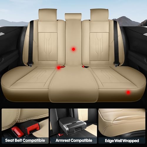 Car Seat Covers Full Set (FULL SET / BEIGE)
