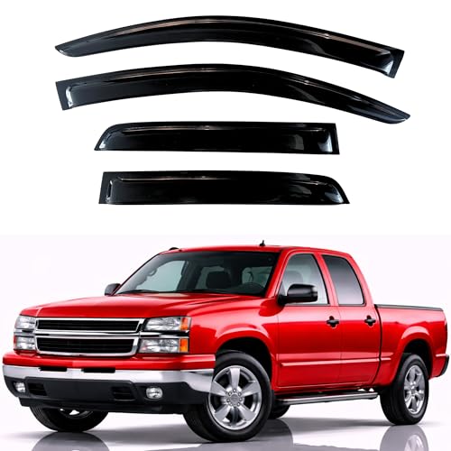 Rain Guard Visor for 2001 (2001-2007 Silverdo/Sierra Crew Cab)