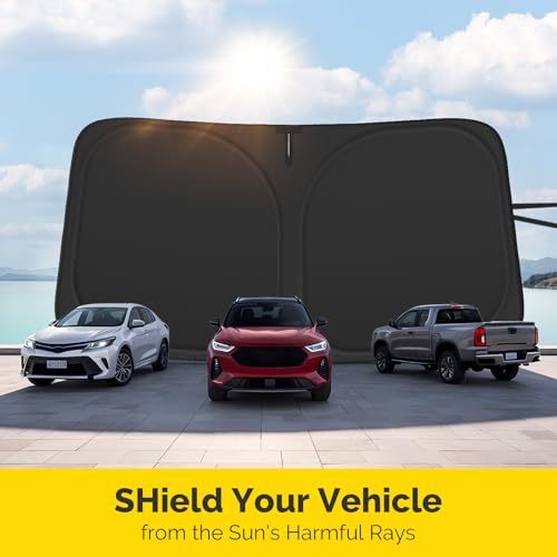 Car Windshield Sun Shade Compatible for 2020 (For 2020-2026 Ford Explorer)