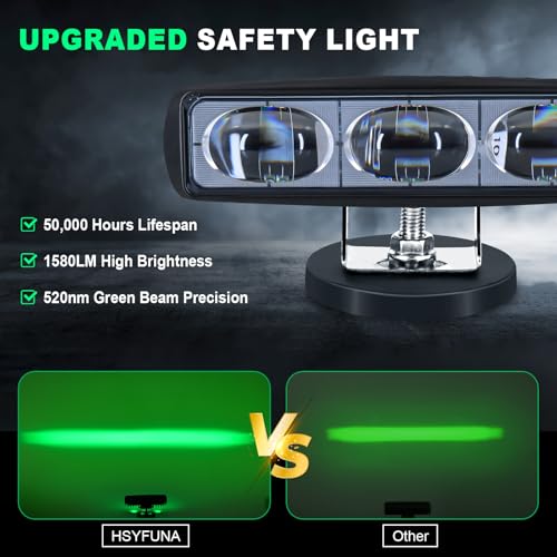 LED Green Line Forklift Safety Light Warehouse Hazard Warning (Green)