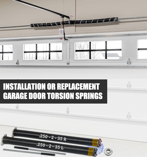 Garage Door Torsion Spring Set (.250x2x35")