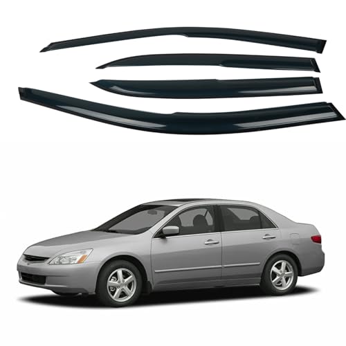 4PCS Rain Guards Window Visors Fit for 2003 (For Honda Accord 2003-2007)
