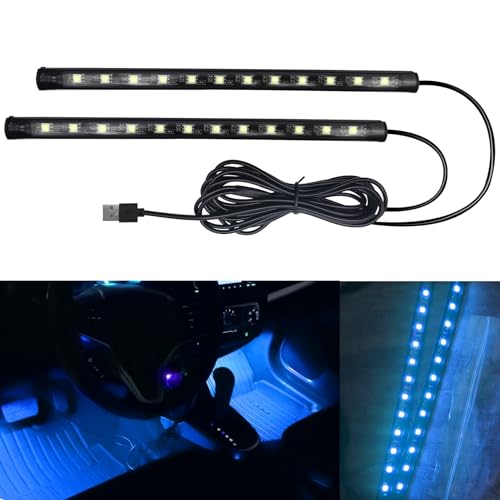 Car LED Strip Light (Ice Blue / USB)
