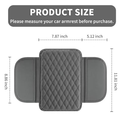 Upgraded Center Console Cover Fit for Ford Escape 01 (Fit for Ford Escape / #001 Grey)