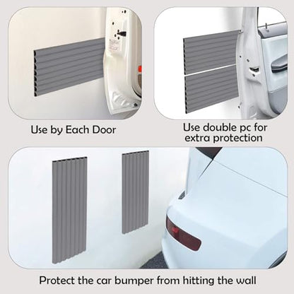 Garage Wall Protectors 8 Pack (Grey)