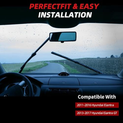 Windshield Wiper Blade Replacement for Hyundai Elantra 2011 (28"+14"+13")