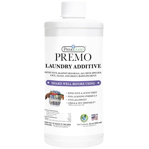 Bed Bug Mite & Lice Natural Laundry Detergent Additive (32 Fl Oz (Pack of 1))