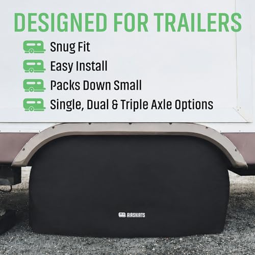 Dual Axle RV Tire Covers for Trailers (Dual Axle)