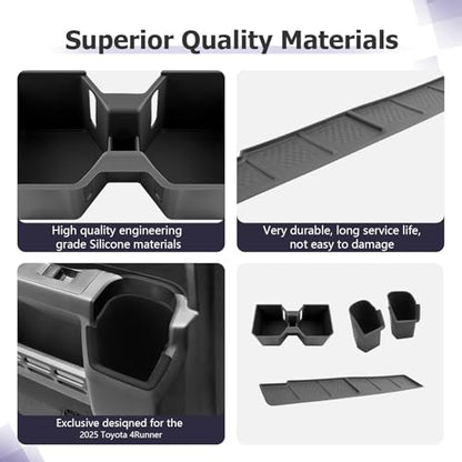 2025 4Runner Accessories Compatible with 2025 Toyota 4Runner Center Console Cup Holder