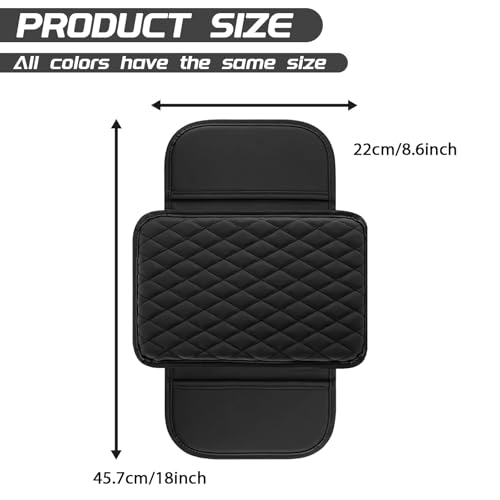 Car Center Console Cover (Black)