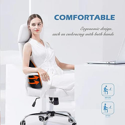 Super Cozy Lumbar Support Pillow for Car (Backsaver-two)