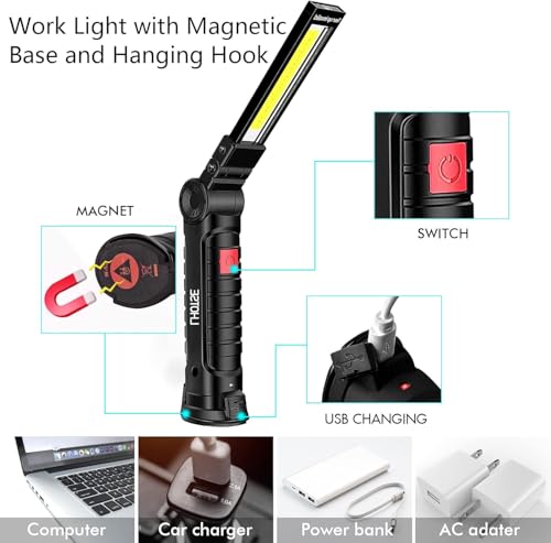 Rechargeable LED Work Light (New Work Light 4P)