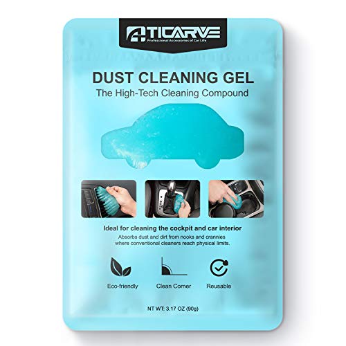 Car Cleaning Gel for Car Keyboard Electronics Home Office 100g Bag (1 Pack)