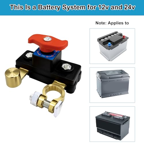 Car Battery Power Cut (1Pcs/Red)