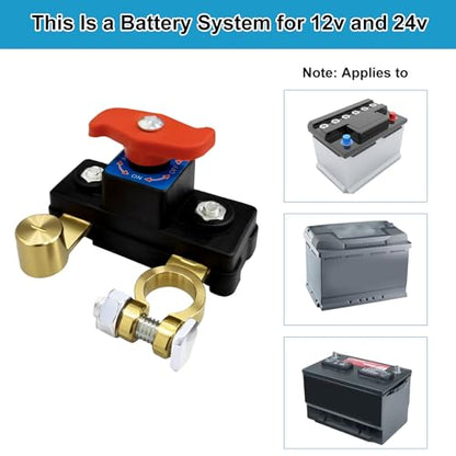 Car Battery Power Cut (1Pcs/Red)