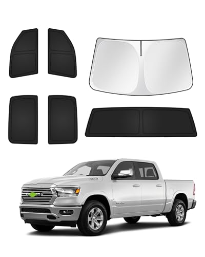Sunshades for Dodge Ram 1500 Crew Cab 2019 (Dodge Ram 1500 Crew Cab 2019-Present)