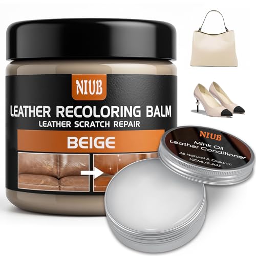 Leather Recoloring Balm (Beige)