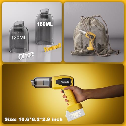 Car Handheld Vacuum Cordless Compatible with DE