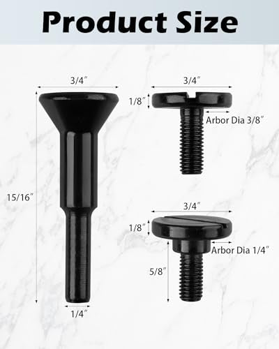2 Pack Die Grinder Cut Off Wheel Arbor