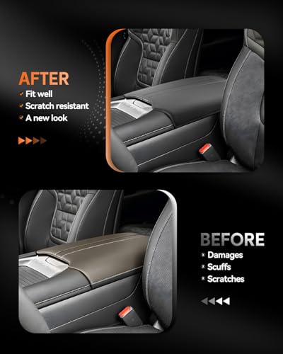 for 2025 2026 Nissan Armada Center Console Cover Armrest Box Cover for Armada (Nissan Armada 2025-2026 Thin)