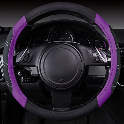 Line Rider Microfiber Leather Sporty 14.5 (Black＆Purple / Standard[14.5"-15"])