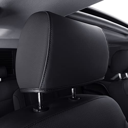 Custom Fit Seat Covers for 2014 (B ( 2014-2018 Crew Cab) / Black)