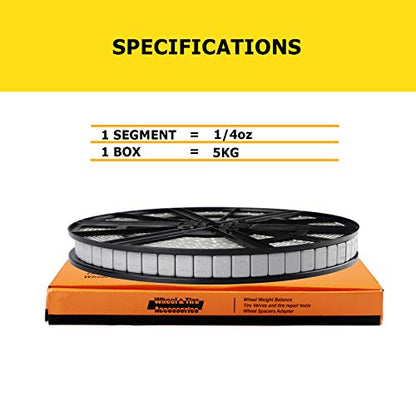 Wheel Weights Gray 1 (Gray / 5 KG (11LB))