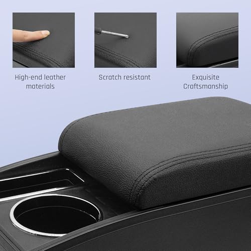 Armrest Box for Toyota Hilux Accessories (Black Thread)