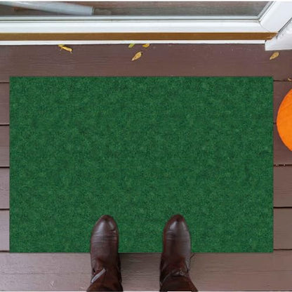 3x5 Indoor Outdoor Door Mat (Green / 2'7" x 5' (Area Rug))