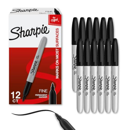 Permanent Markers (12 Count)