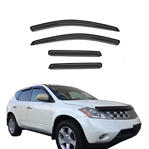 Rain Guards Compatible with Nissan Murano 03 (For 2003-2008 Murano)