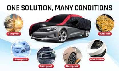 Camaro Car Cover Waterproof Custom Fit for Chevy Camaro 2010 (Camaro 2010-2026)