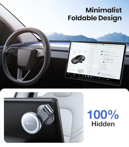 Tesla Phone Mount for Model 3 (Quicksilver)
