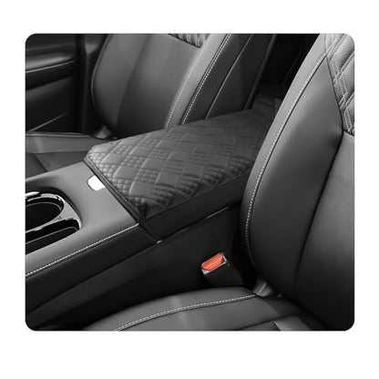 2025 2026 Murano Center Console Cover Compatible with 2025 2026 Nissan Murano Accessories 2025 Murano SL (2025-2026 Murano Thick Black)