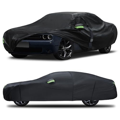 Car Cover Custom Fit for Dodge Challenger 2008 (Fit for Dodge Challenger Black)