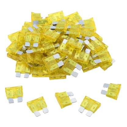 100 Pack Auto Fuses 20 AMP ATC (20 AMP)