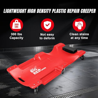 Plastic Rolling Garage Shop Creeper