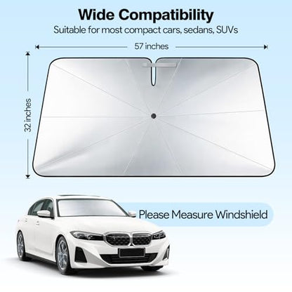 Umbrella Sunshade for Car Windshield