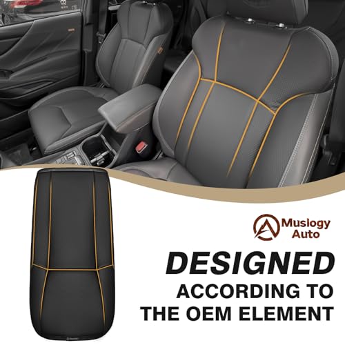 Armrest Cover for Subaru Forester 2019 (21) 19-24 |Forester| Black, Regular)
