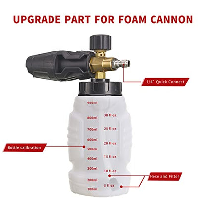 Foam Cannon for Pressure Washer (1 L)