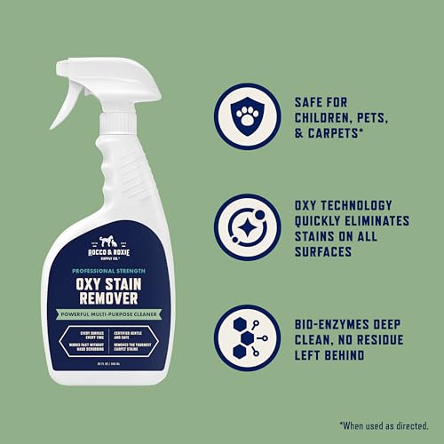 Rocco & Roxie Oxy Stain Remover (32 Fl Oz (Pack of 1))