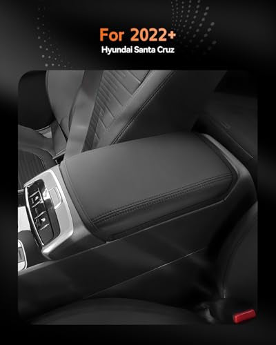 for 2022 2025 2026 Hyundai Santa Cruz Center Console Cover Armrest Box Cover for Santa Cruz Pickup (Santa Cruz 2022-2026-Thin Pickup Version)