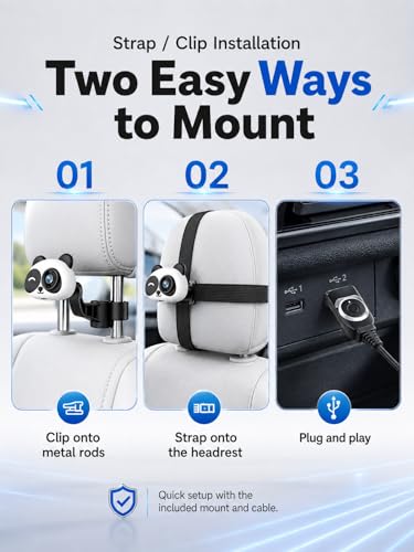Wireless CarPlay Baby Car Camera with Night Vision