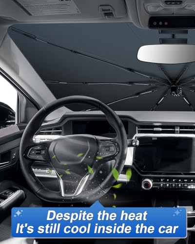 for 2027 Chevy Bolt EV Car Windshield Sun Shade Umbrella for 2027+ Chevy Bolt EV Accessories (2027 Bolt EV)