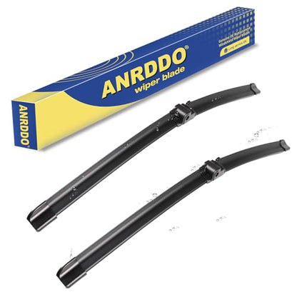Front Wiper Blades 24"+24" Replacement for Benz C E CLS (24+24)