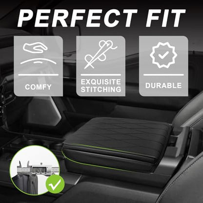 Armrest Cover for Ford F150 2021 (2) 21-25 |F150| WorkSurface, +Thick)