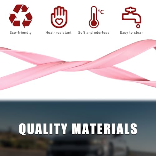 Car Rear View Mirror Protector Frame (Pink-1PCS)