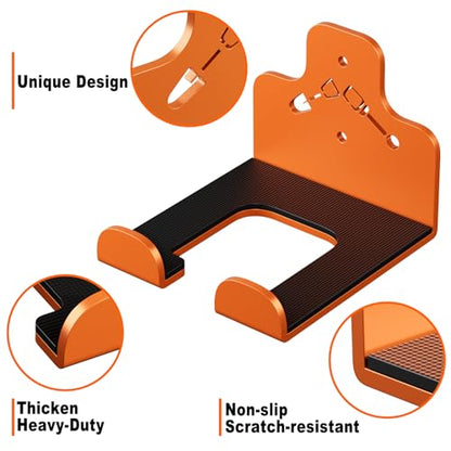 Garage Storage Trimmer Rack (Orange 2 Packs)